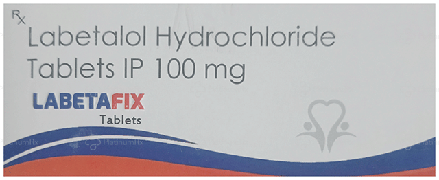 Labetafix 100mg Tablet 10s