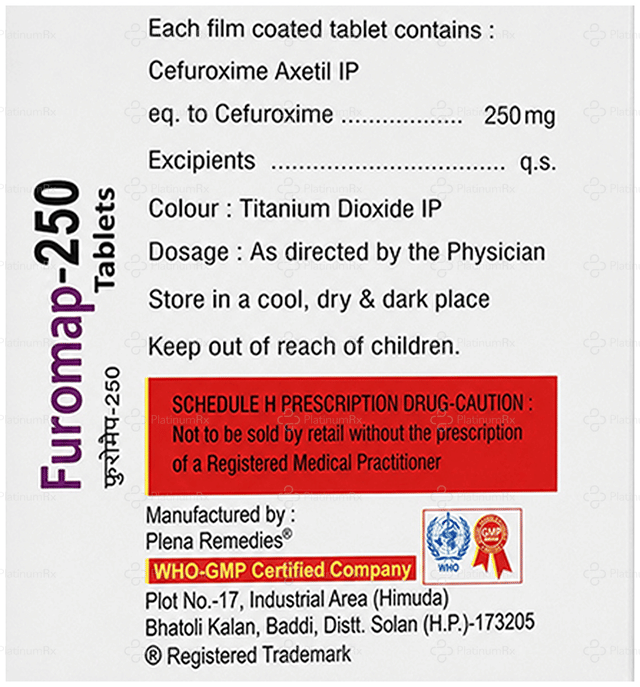 Furomap 250mg Tablet 6s