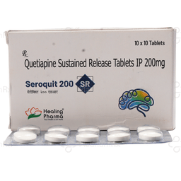 Seroquit 200mg Tablet SR 10s