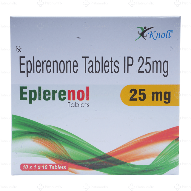 Eplerenol 25mg Tablet 10s