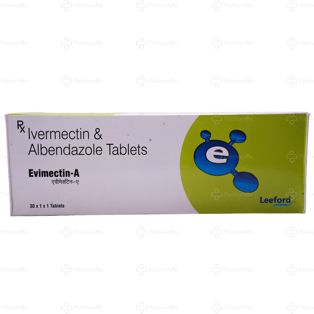 Evimectin A 12/400mg Tablet 1s