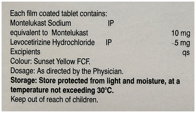 Alermig LC 5/10mg Tablet 10s