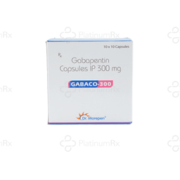 Gabaco 300mg Capsule 10s