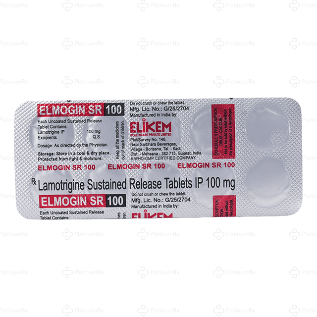 Elmogin SR 100mg Tablet 10s