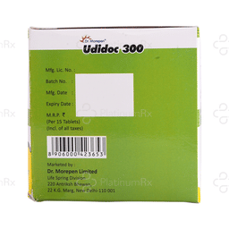 Udidoc 300mg Tablet 15s