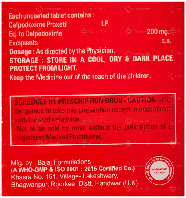 Dichdox 200mg Tablet 10s