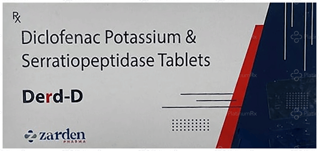Derd D 50/10mg Tablet 10s