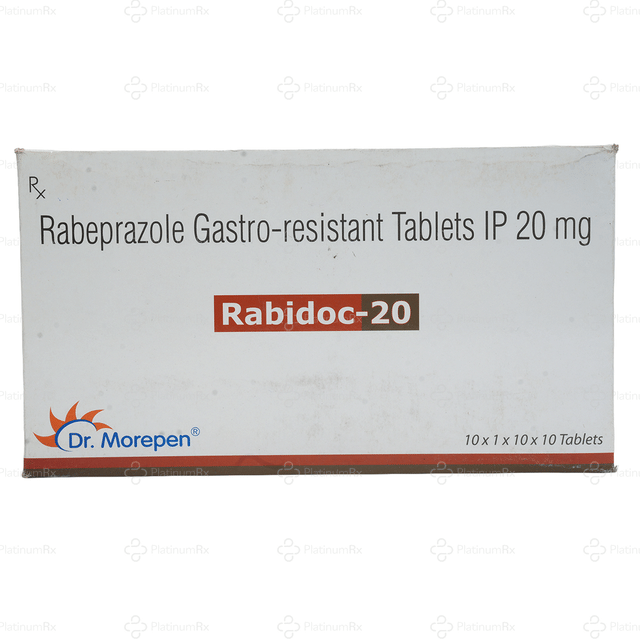 Rabidoc 20mg Tablet 10s