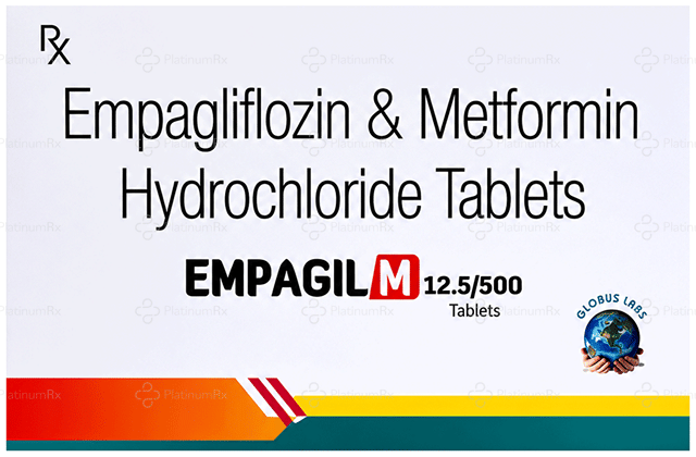 Empagil M 12.5/500mg Tablet 10s