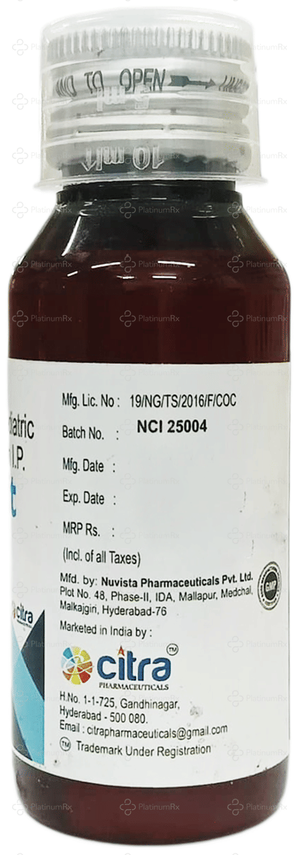 Paracit 250mg Strawberry Oral Suspension 60ml