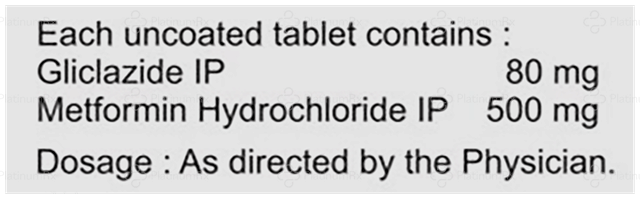 Glyzot M 80/500mg Tablet 15s