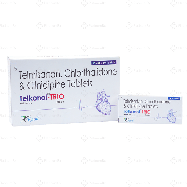 Telkonol Trio 40mg/10mg/12.5mg Tablet