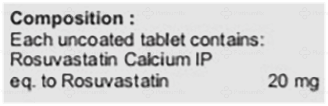Rosistat 20mg Tablet 10s