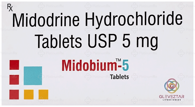 Midobium 5mg Tablet 10s