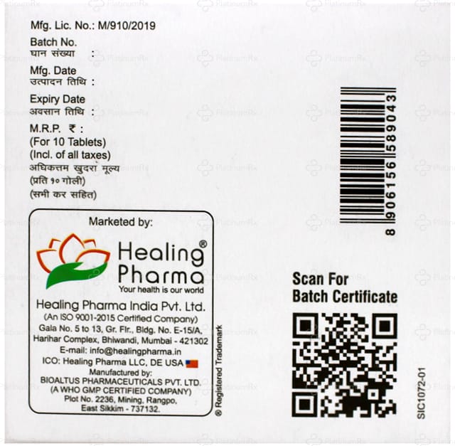 Telmaheal MCT 25/12.5mg Tablet ER 10s