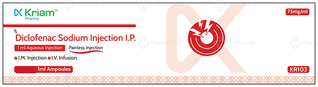 Kriam Pharma 75mg Injection 1ml